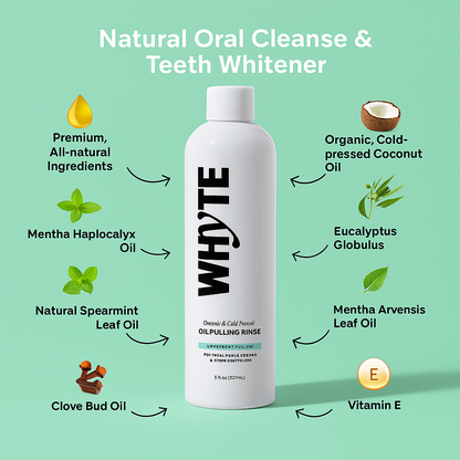 Spearmint Oil Pulling Rinse